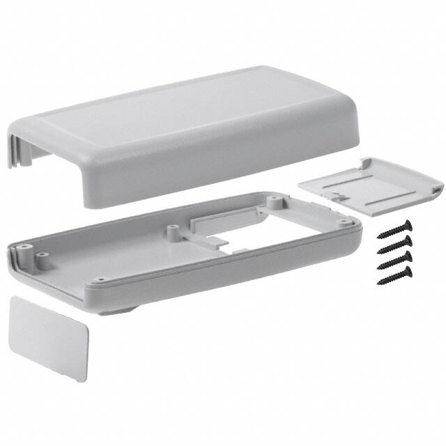 H67ACPC,GY BOX ABS GRAY 4.940"L X 2.750"W
