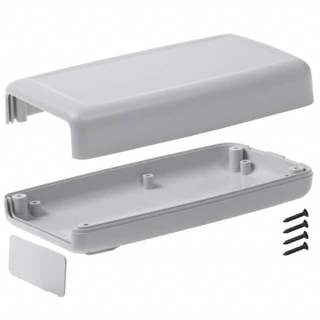 H67PC,GY BOX ABS GRAY 4.940"L X 2.750"W
