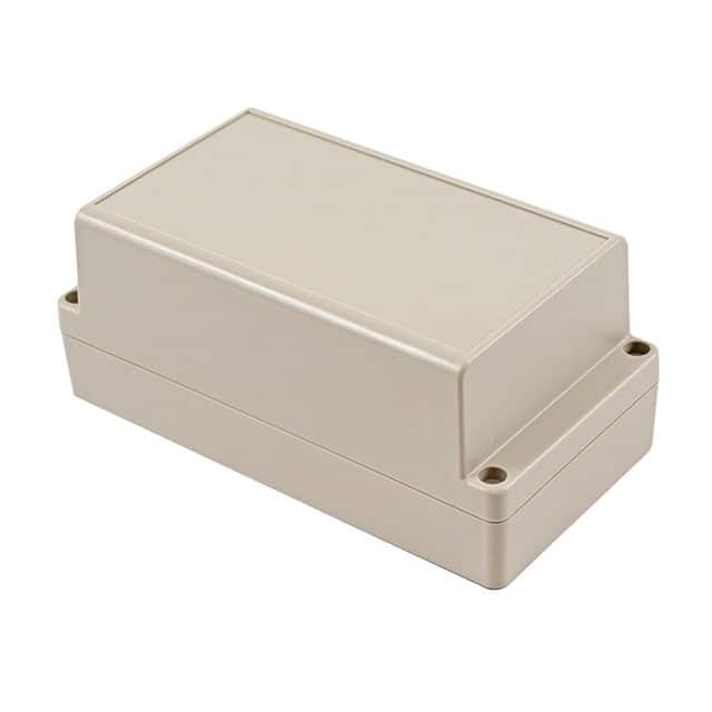 RP1195 BOX ABS GRAY 6.540"L X 3.400"W