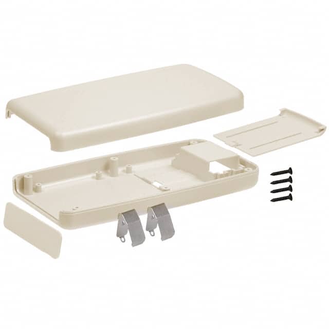 H759V,AL BOX ABS ALMOND 7.200"L X 3.650"W