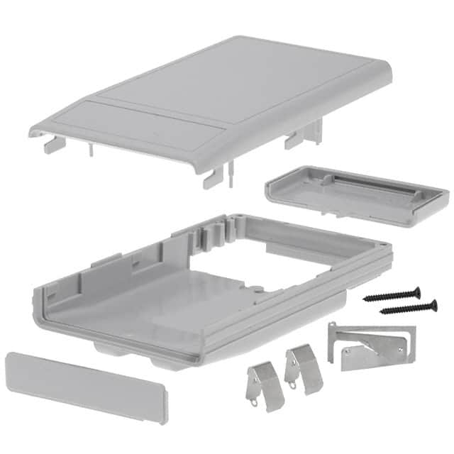 M6PC,GY BOX ABS GRAY 4.150"L X 2.400"W