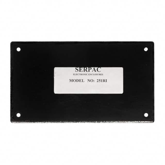 251RI,BK BOX ABS BLACK 5.620"L X 3.250"W