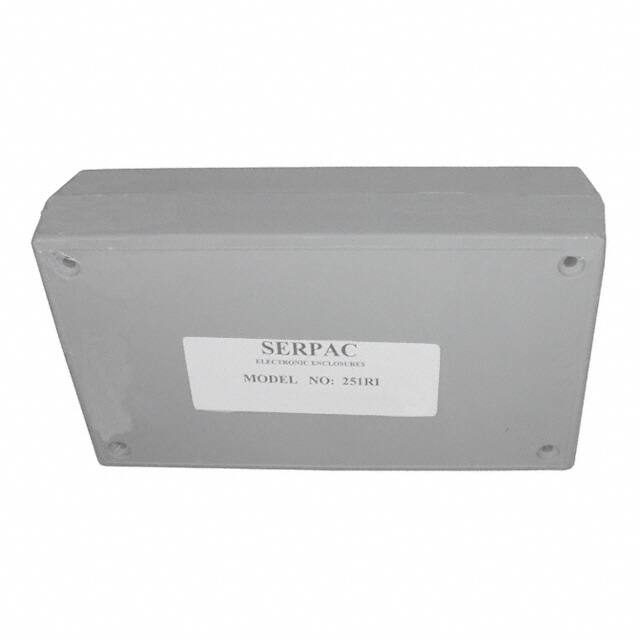 251RI,GY BOX ABS GRAY 5.620"L X 3.250"W