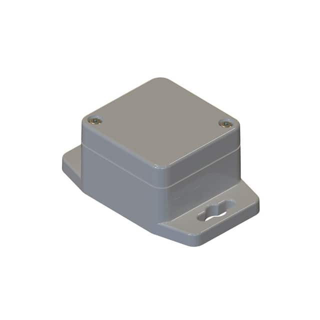 RBF22P04G10G BOX PLAS GRAY 2.050"L X 1.970"W