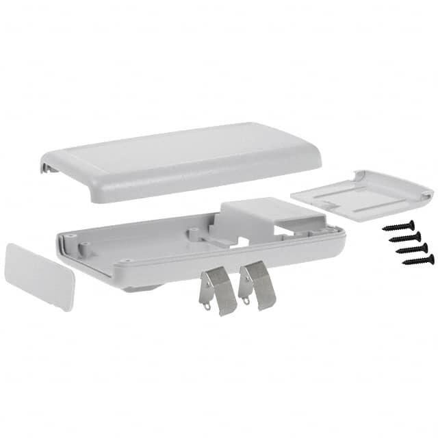 H659VPC,GY BOX ABS GRAY 4.940"L X 2.750"W