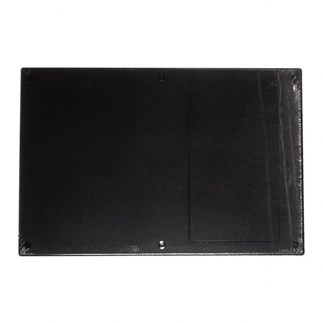 191RI,BK BOX ABS BLACK 9.500"L X 6.340"W
