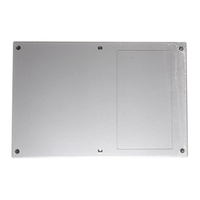 191RI,GY BOX ABS GRAY 9.500"L X 6.340"W