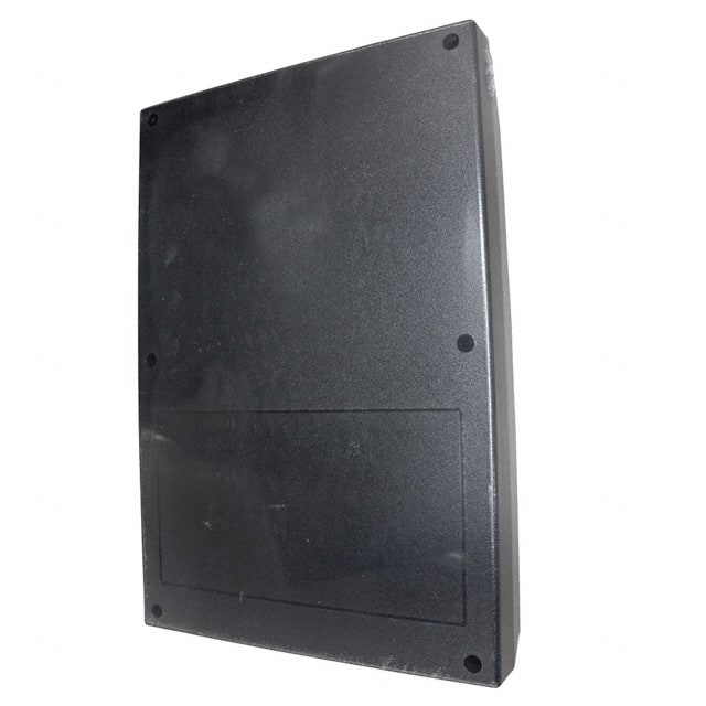 192R,BK BOX ABS BLACK 9.500"L X 6.340"W