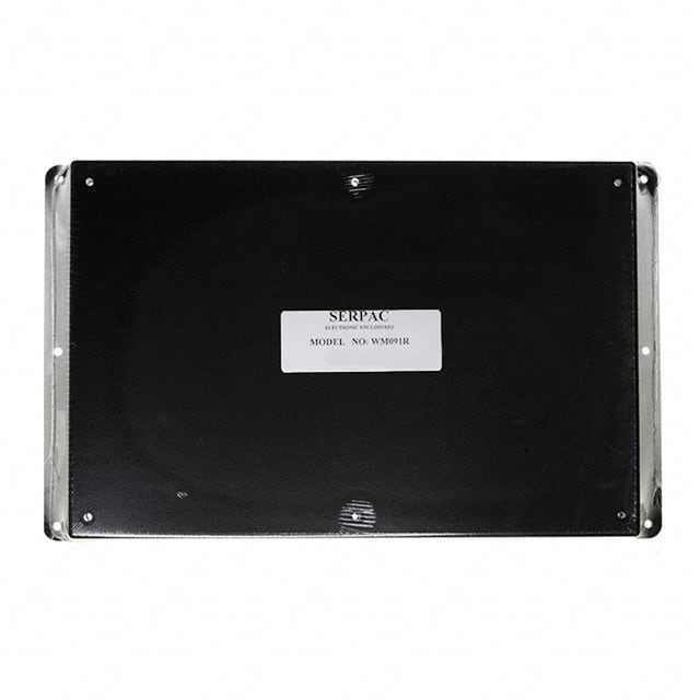 WM091R,BK BOX ABS BLACK 9.500"L X 6.340"W