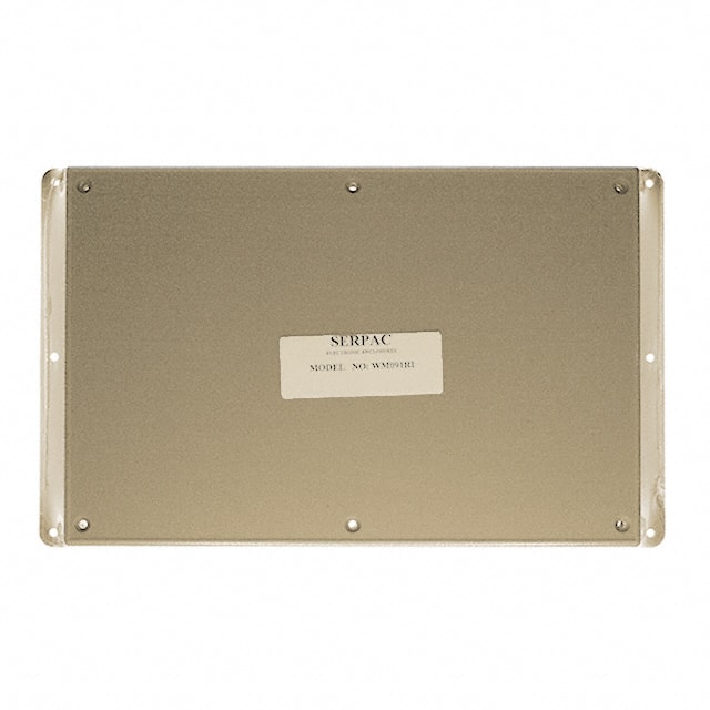 WM091RI,AL BOX ABS ALMOND 9.500"L X 6.340"W