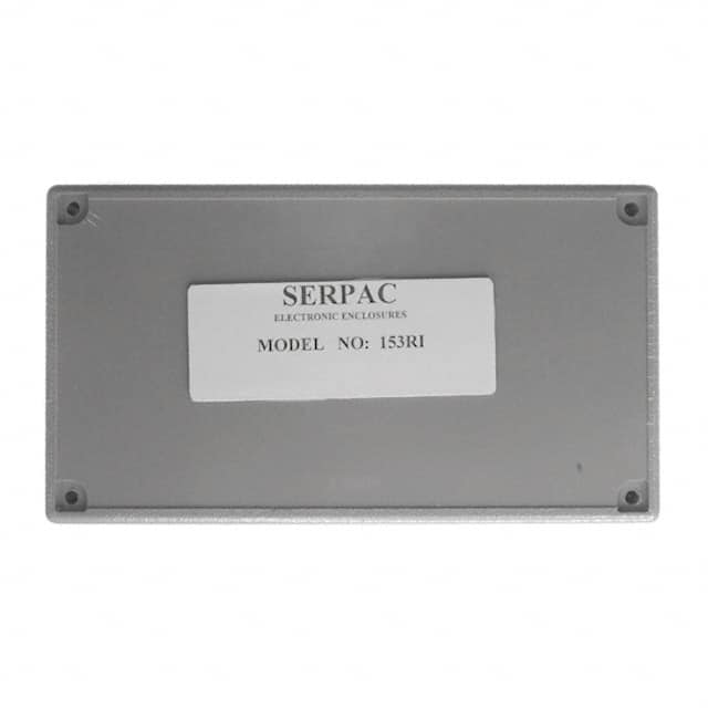 153RI,GY BOX ABS GRAY 5.620"L X 3.250"W