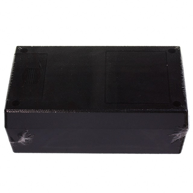 252R,BK BOX ABS BLACK 5.620"L X 3.250"W
