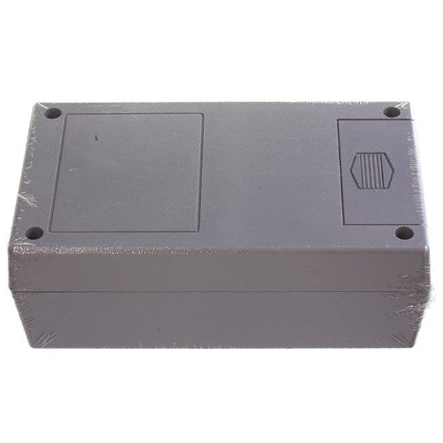 252R,GY BOX ABS GRAY 5.620"L X 3.250"W