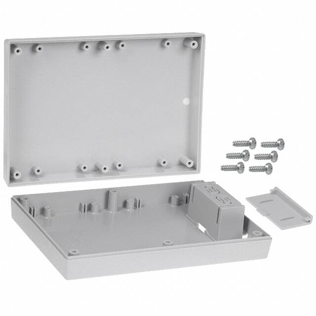 271I,GY BOX ABS GRAY 6.880"L X 4.880"W