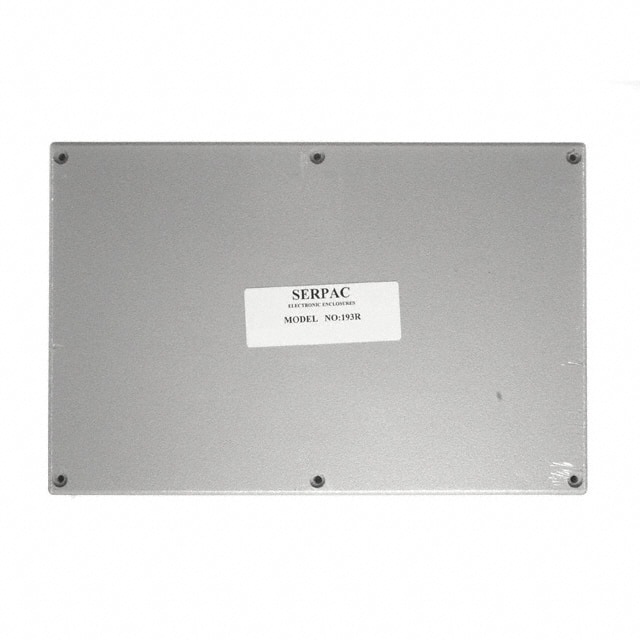 193R,GY BOX ABS GRAY 9.500"L X 6.340"W