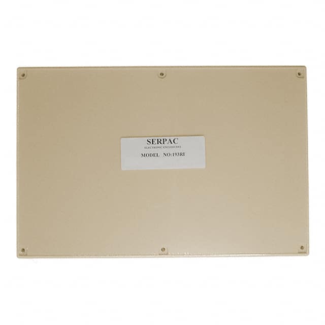 193RI,AL BOX ABS ALMOND 9.500"L X 6.340"W