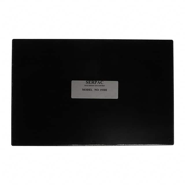 193RI,BK BOX ABS BLACK 9.500"L X 6.340"W