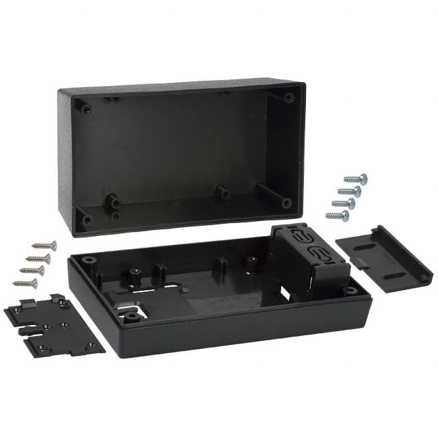 253WI,BK BOX ABS BLACK 5.620"L X 3.250"W