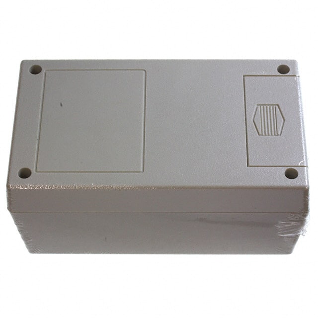 253RI,AL BOX ABS ALMOND 5.620"L X 3.250"W