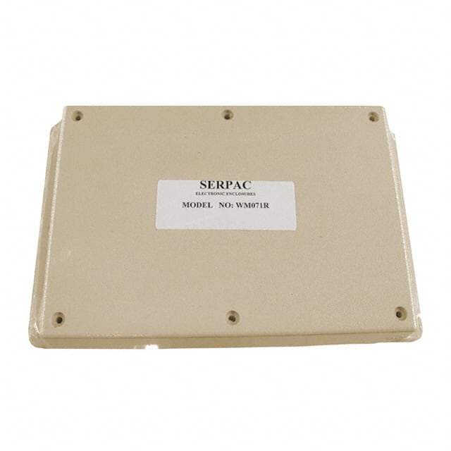 WM071R,AL BOX ABS ALMOND 6.880"L X 4.880"W