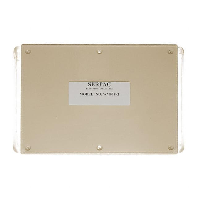 WM071RI,AL BOX ABS ALMOND 6.880"L X 4.880"W