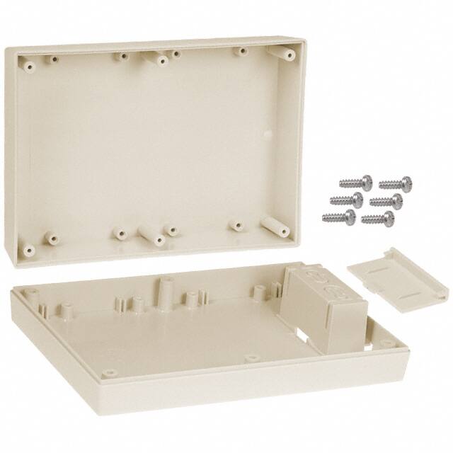 272I,AL BOX ABS ALMOND 6.880"L X 4.880"W
