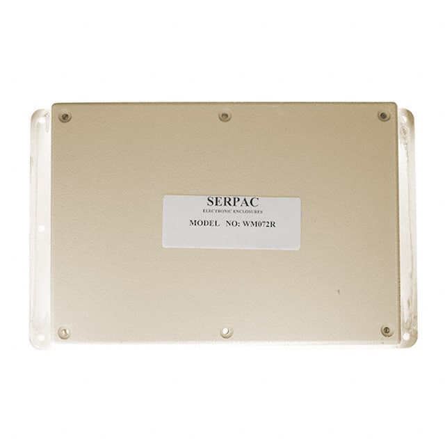 WM072R,AL BOX ABS ALMOND 6.880"L X 4.880"W