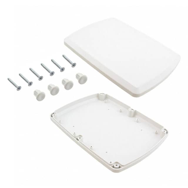 TB-32612-W BOX ABS WHITE 8.701"L X 6.358"W