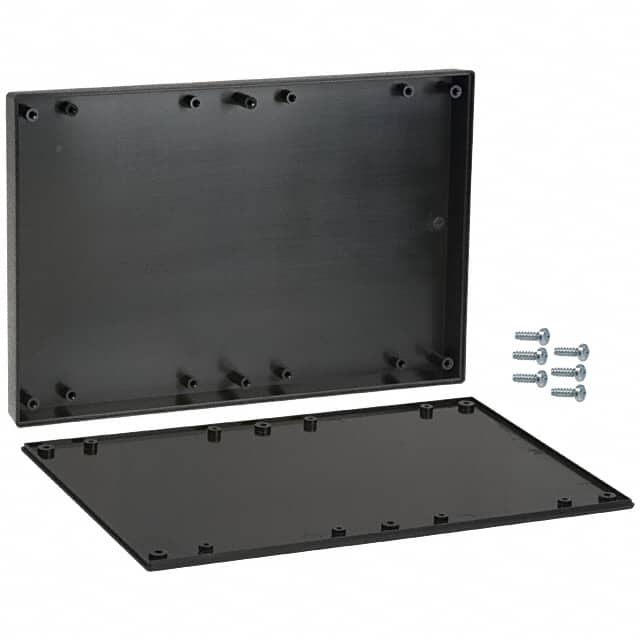 091,BK BOX ABS BLACK 9.500"L X 6.340"W
