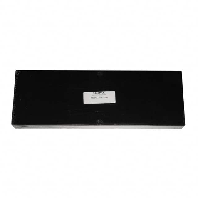 182R,BK BOX ABS BLACK 14.210"L X 4.880"W