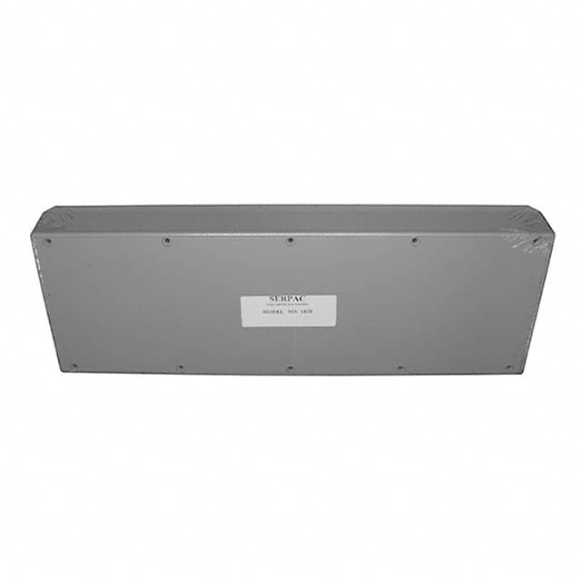 182R,GY BOX ABS GRAY 14.210"L X 4.880"W