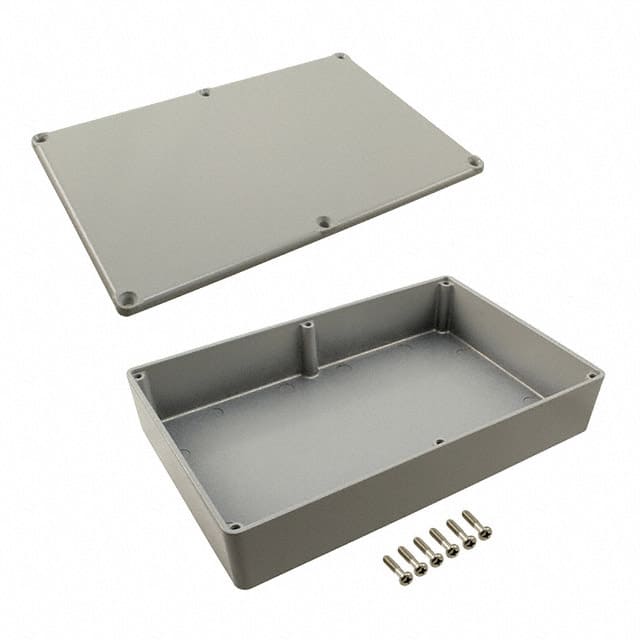 CU-477-G BOX ALUM GRAY 7.390"L X 4.703"W