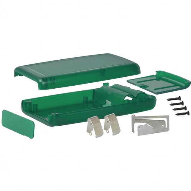 H65AA,TRGR BOX ABS TRN GRN 4.940"L X 2.75"W