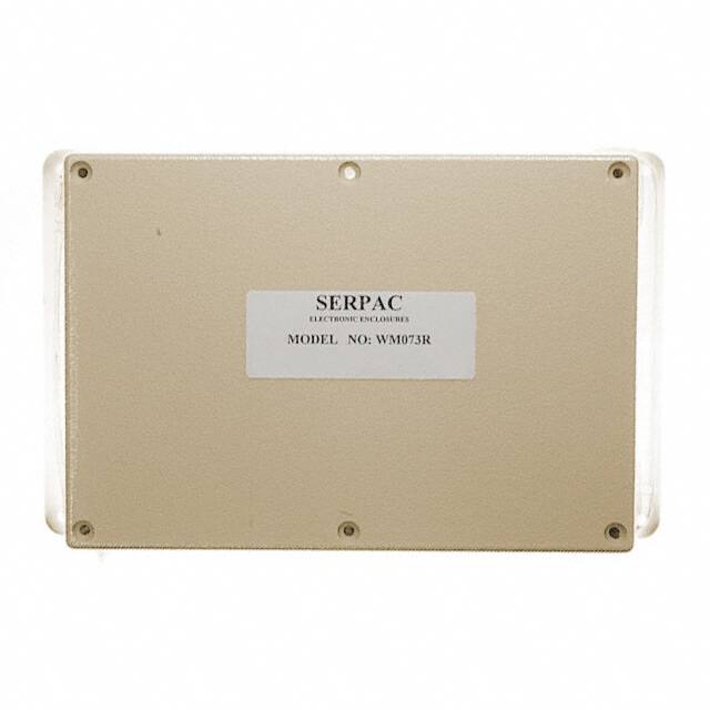 WM073R,AL BOX ABS ALMOND 6.880"L X 4.880"W