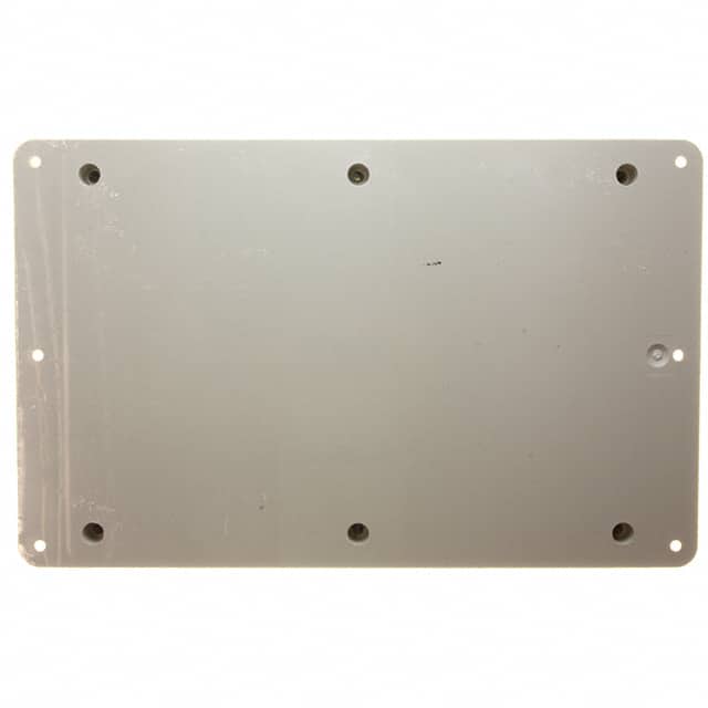 WM073RI,AL BOX ABS ALMOND 6.880"L X 4.880"W