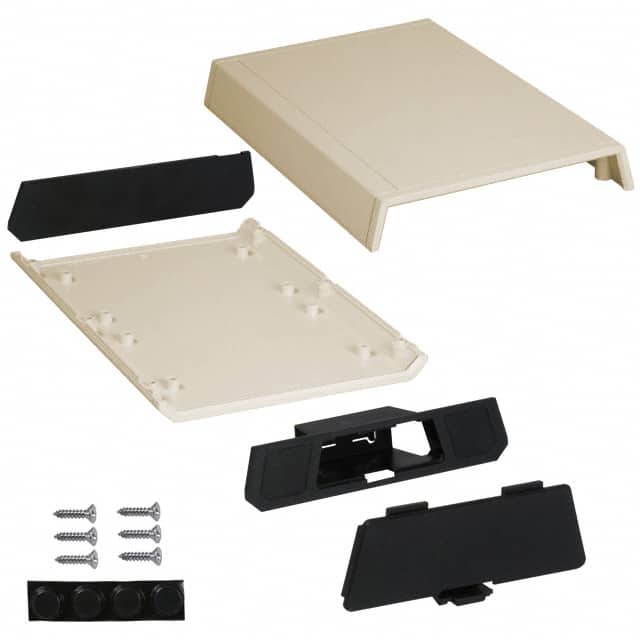 A419V,AL BOX ABS ALMOND 7.120"L X 5"W