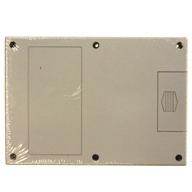 271RI,GY BOX ABS GRAY 6.880"L X 4.880"W