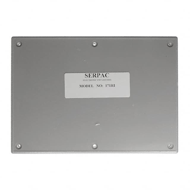 171RI,GY BOX ABS GRAY 6.880"L X 4.880"W