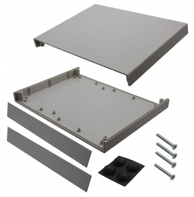 PC-11481-LGA BOX ABS GRAY 6.500"L X 8.860"W