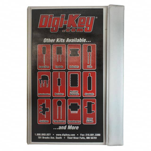 KIT BOX NO. 2 COMP STORAGE PLST 13.5" X 9.63"