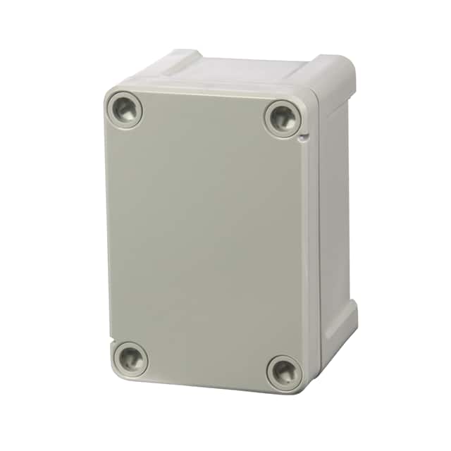 TPC 090706 BOX PLAS GRAY 3.700"L X 2.600"W