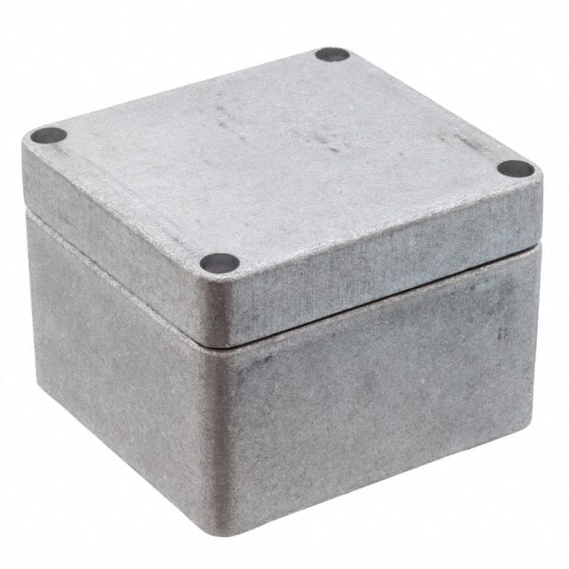 0573300000 BOX ALUM UNPAINTED 2.95"LX3.15"W