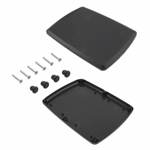 TB-32613-B BOX ABS BLACK 10.984"L X 8.110"W