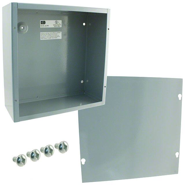 JB-3960 BOX STEEL GRAY 4"L X 10"W