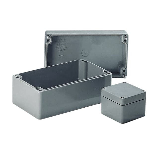 024140120 BOX FIBERGLASS GRY 15.75"X15.95"
