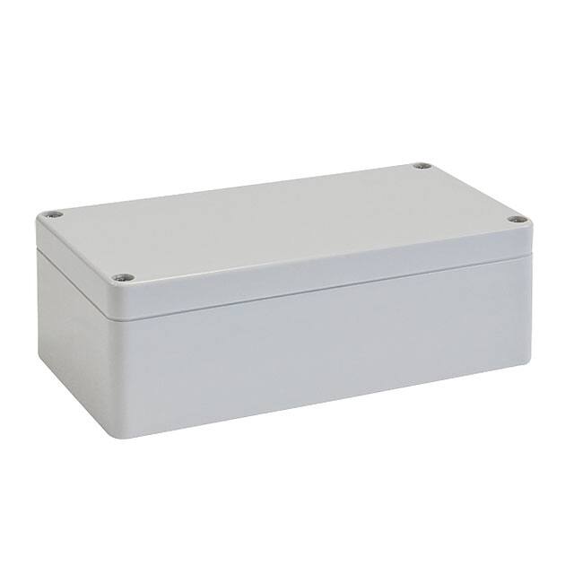 030823090 BOX PLASTIC GRAY 9.06"L X 3.15"W