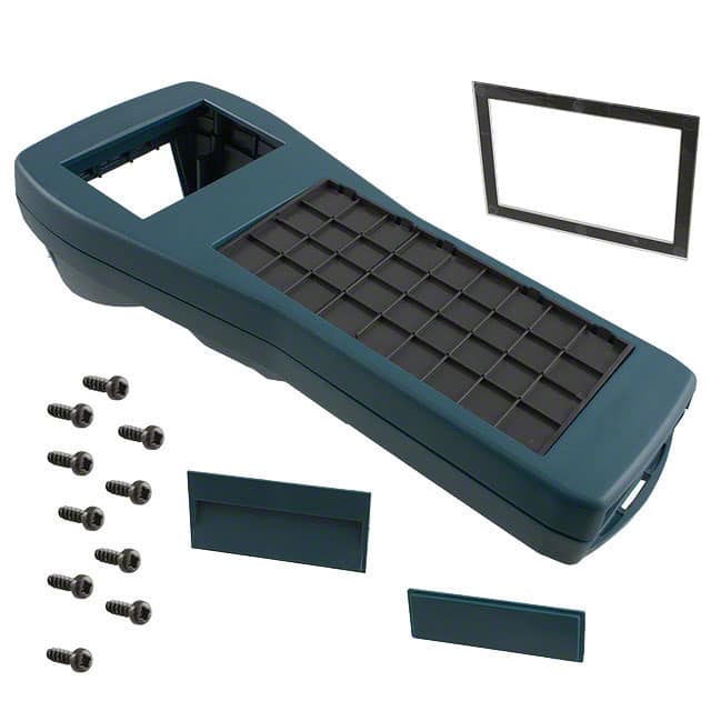 270106000 BOX ABS BLU-GRN 9.02"L X 3.82"W