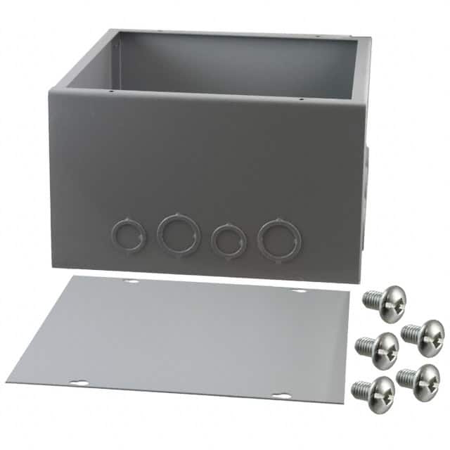 JB-3961-KO BOX STEEL GRAY 6"L X 10"W