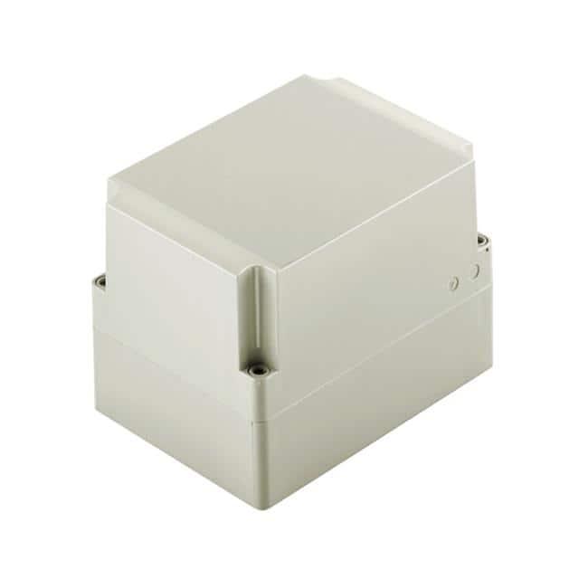 9535330000 BOX PLASTIC GRAY 4.92"L X 6.89"W