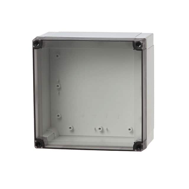 UL PC 175/125 HT BOX PLAS GRY/CLR 7.1"L X 7.1"W